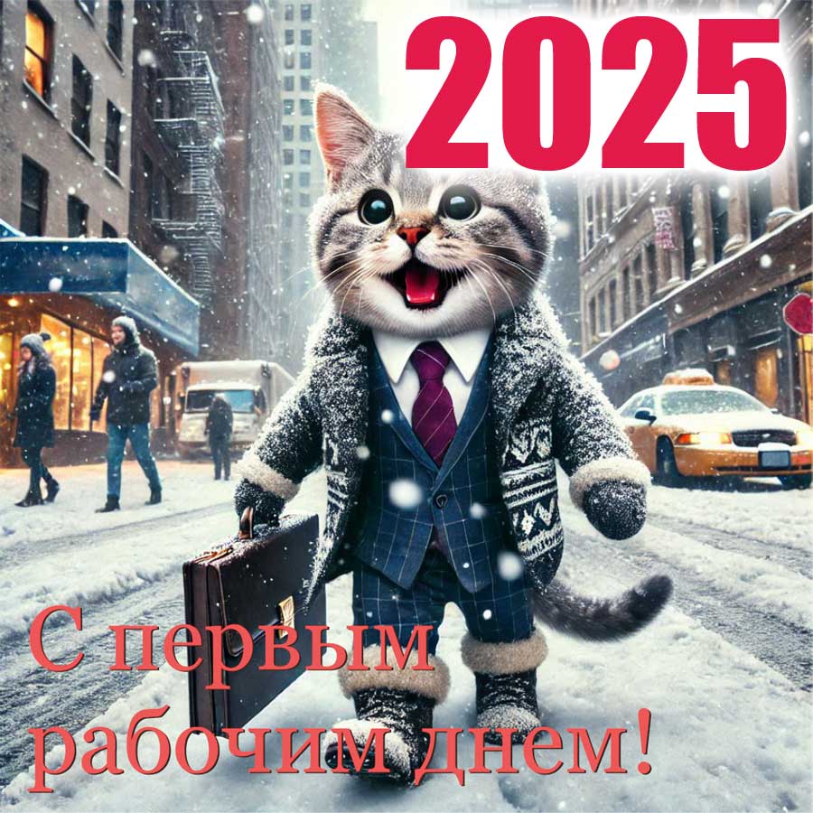 Начало рабочего 2025 года